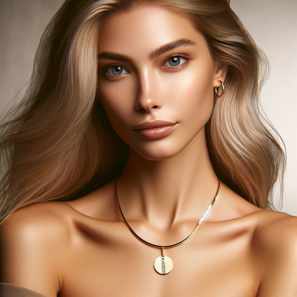Yellow Gold Necklaces - Kolié
