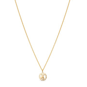 14ct Gold Aries Zodiac Pendant – Astrology Gift for Women - Pendant Only - Kolié