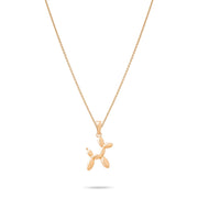 14ct Gold Balloon Dog Pendant – Cute Fine Jewellery for Women, Teens, and Kids | Perfect Gift for Christmas, New Year, or Birthday - Pendant Only - Kolié