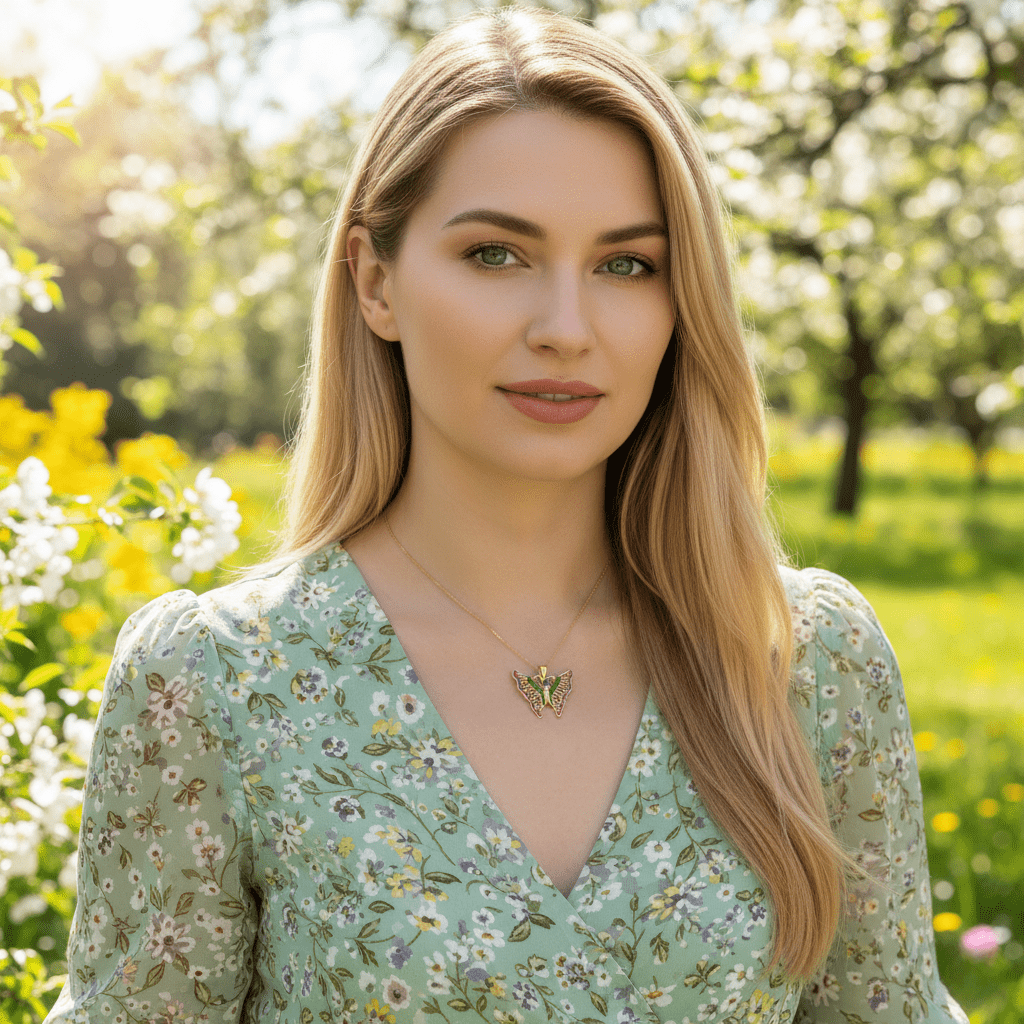 14ct Gold Butterfly Pendant - Pendant Only - Kolié Fine Jewellery