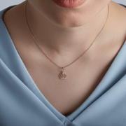 14ct Gold Crown Pendant – Pendant Only - Kolié Fine Jewellery