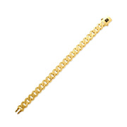 14ct Gold Curb Chain Bracelet - Kolié Fine Jewellery