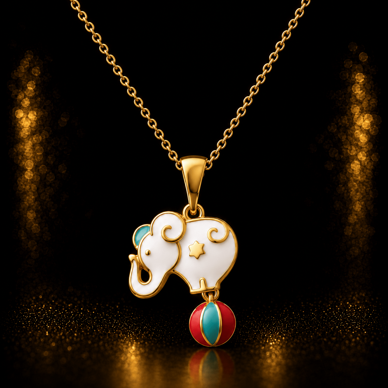 14ct Gold Elephant Pendant – Pendant Only - Kolié Fine Jewellery