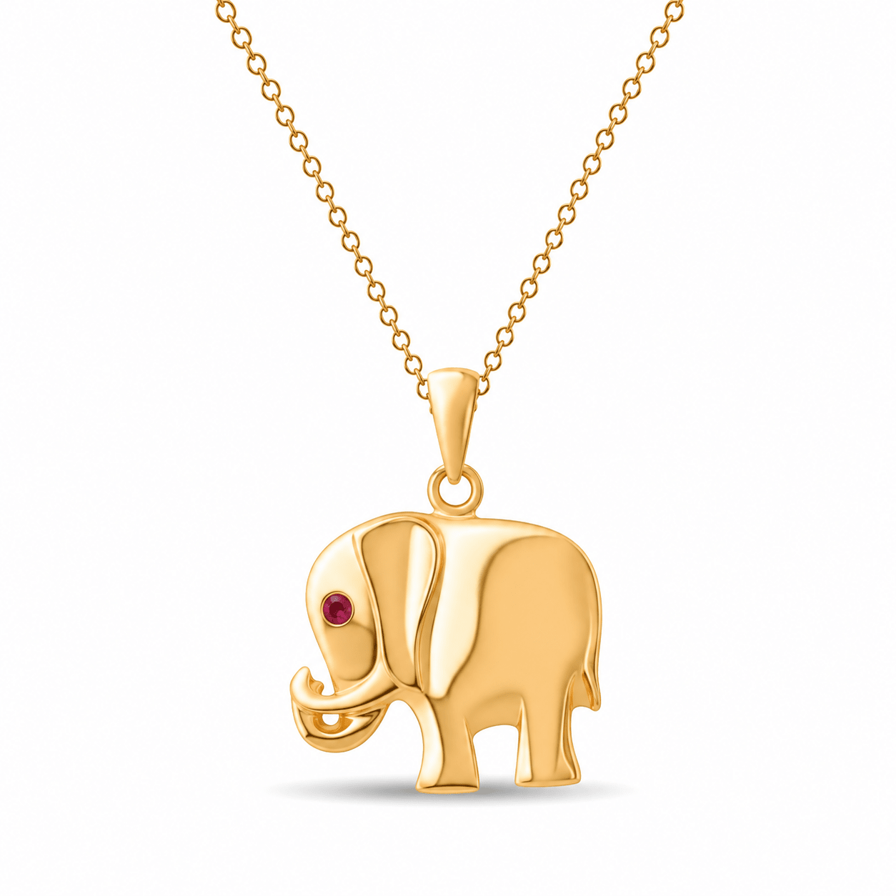 14ct Gold Elephant Pendant – Pendant Only - Kolié Fine Jewellery