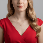 14ct Gold Lotus Pendant - Pendant Only - Kolié Fine Jewellery