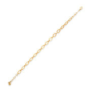 14ct Gold Open Link Chain Bracelet - Kolié Fine Jewellery