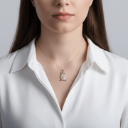 14ct Gold Owl Pendant – Pendant Only - Kolié Fine Jewellery