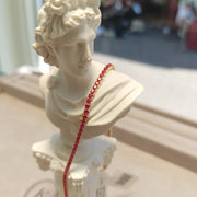 14ct Gold Pink Cubic Zirconia Tennis Bracelet for Women – Elegant 14 Carat Gold Bracelet, Perfect Gift for Her - Kolié Fine Jewellery