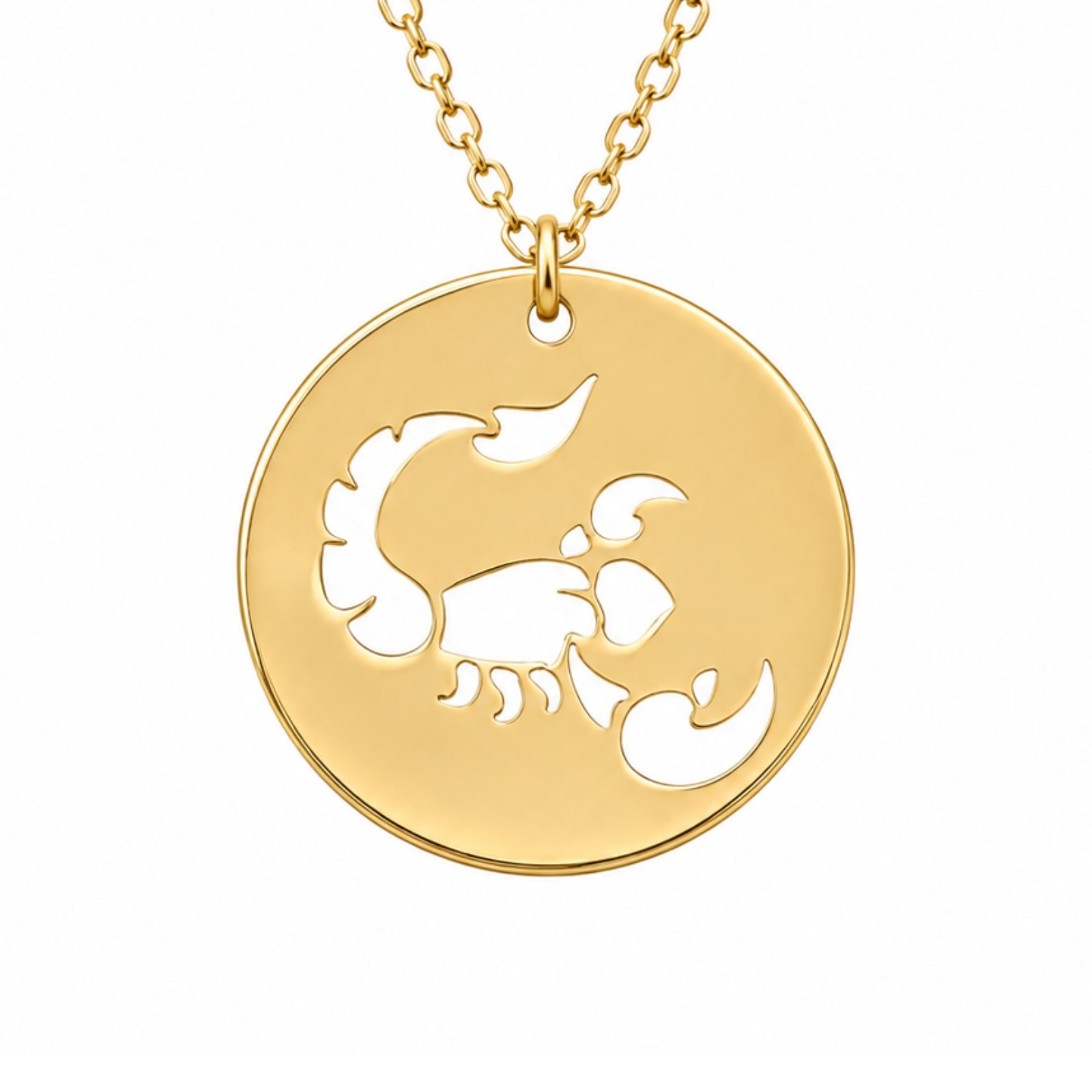 14ct Gold Scorpio Necklace - Kolié Fine Jewellery