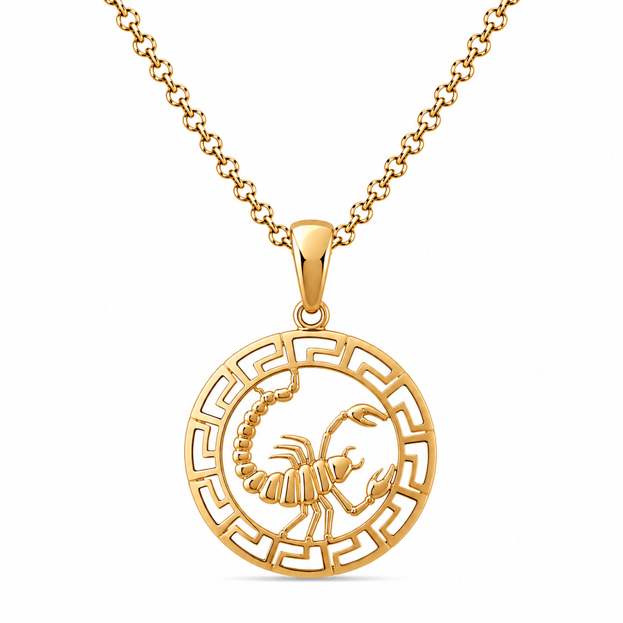 14ct Gold Scorpio Zodiac Pendant – Pendant Only - Kolié Fine Jewellery