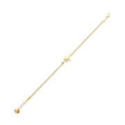 14ct Gold Star Bracelet - Kolié Fine Jewellery