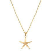 14ct Gold Starfish Pendant for Women and Teens | Elegant Ocean - Inspired | Pendant Only - Kolié