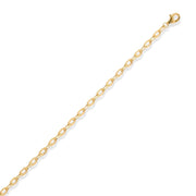14ct Solid Gold Cable Link Bracelet for Women - Elegant Yellow Gold Design - Kolié
