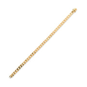 14ct Solid Gold Cuban Link Bracelet - Kolié Fine Jewellery