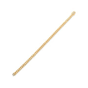 14ct Solid Gold Cuban Link Bracelet - Kolié Fine Jewellery