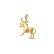 14ct Solid Gold Donkey Pendant | Unique Jewellery | Pendant Only - Kolié
