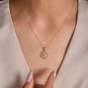 14ct Yellow Gold Diamond Cut Tree of Life Pendant - Pendant Only - Kolié Fine Jewellery