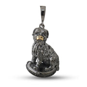 9ct Gold Greyfriars Bobby Pendant – Edinburgh’s Loyal Dog by Kolié Fine Jewellery - Kolié