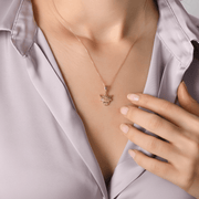 9ct Gold Highland Cow Pendant – Scottish Jewellery - Pendant Only - Kolié Fine Jewellery