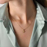 9ct Gold Small Thistle Pendant – Scottish Jewellery by Kolié Edinburgh - Kolié