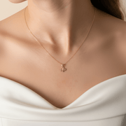 9ct Gold Small Thistle Pendant – Scottish Jewellery by Kolié Edinburgh - Kolié Fine Jewellery