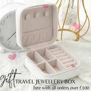Kolié Travel Jewellery box as a free gift with all orders over £100 - valid for kolie.co.uk