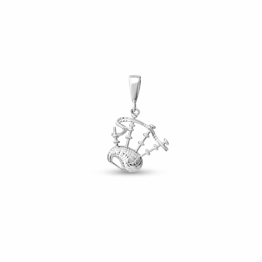 Bagpipe Pendant – Scottish Music Jewellery | Kolié Fine Jewellery - Kolié Fine Jewellery