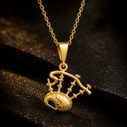 Bagpipe Pendant – Scottish Music Jewellery | Kolié Fine Jewellery - Kolié Fine Jewellery
