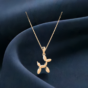 14ct Gold Balloon Dog Pendant – Pendant Only
