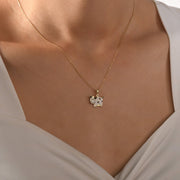 Kolié 14ct Solid Gold Cow Pendant | Pendant Only - Kolié