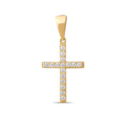 Kolié 14ct Solid Gold Cross Pendant | Pendant Only - Kolié