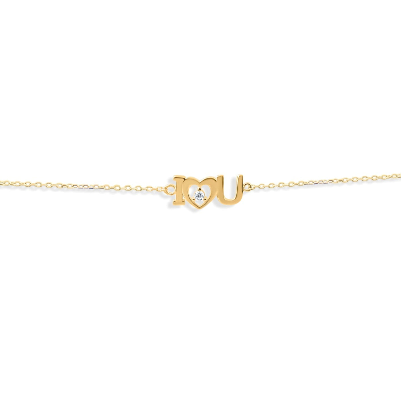 Kolié 9ct Gold "Love" Bracelet - Elegant Romance - Kolié