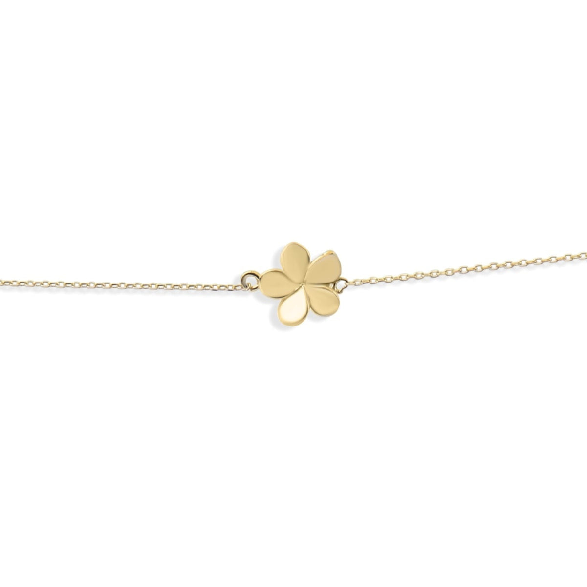 Kolié 9ct Solid Gold Floral Bracelet - Delicate Elegance - Kolié