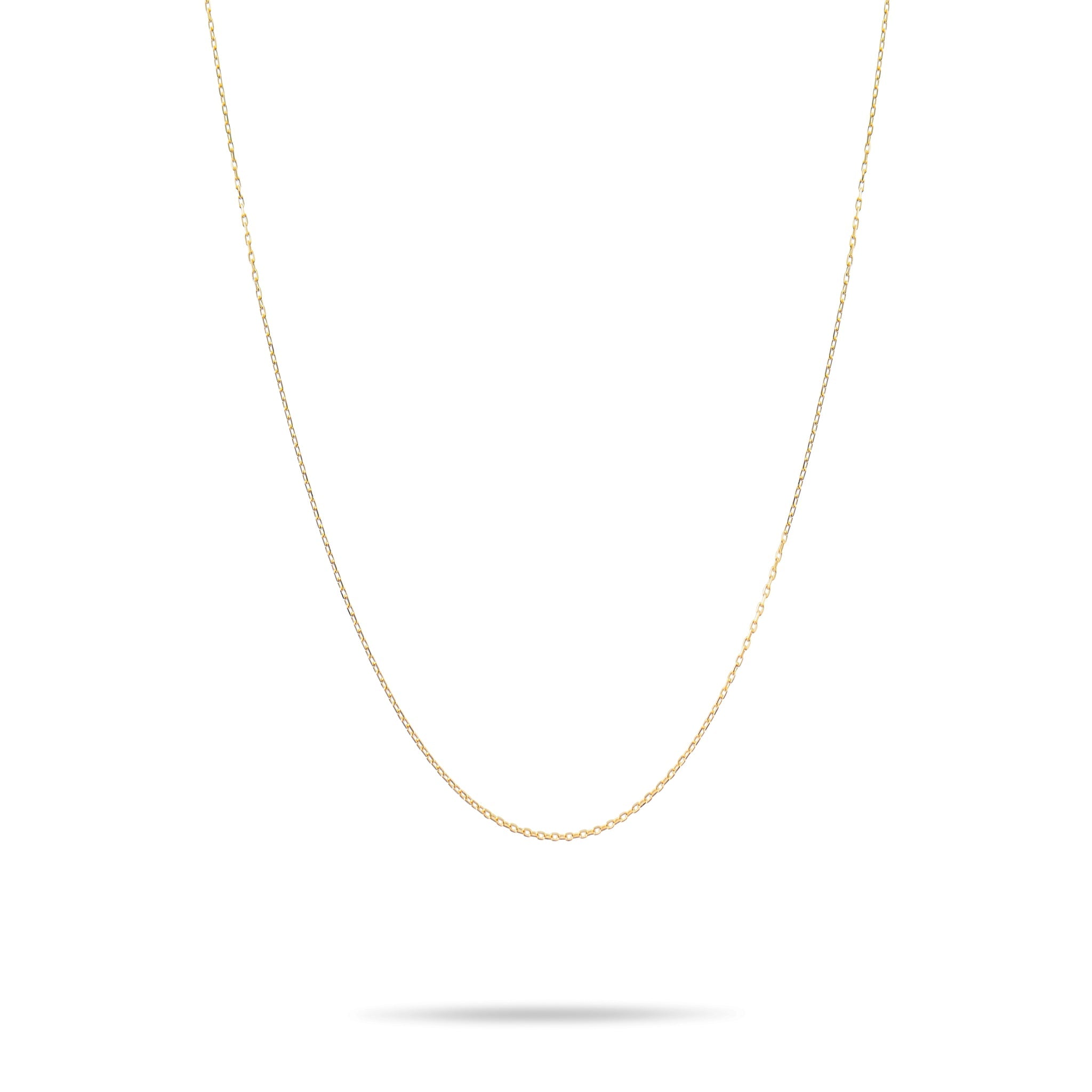 Kolié Elegant 9ct Yellow Gold Forzatina Chain Necklace - Luxury Design & Craftsmanship - Kolié