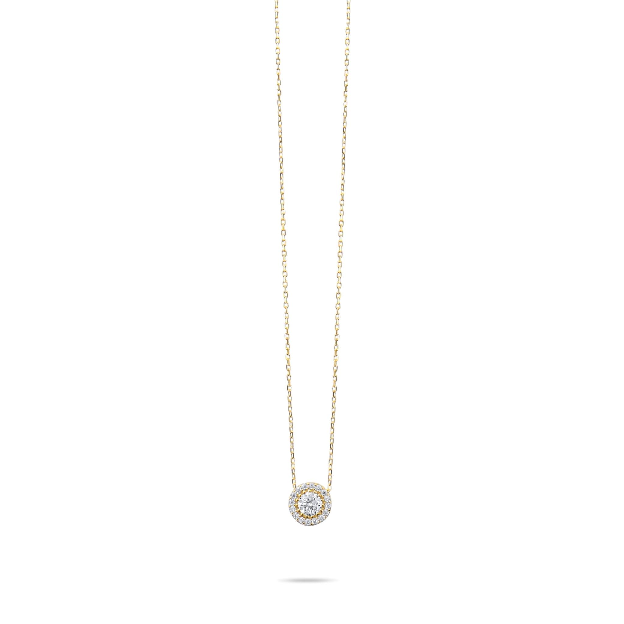 Kolié Gold Halo Necklace - A Circle of Light - Kolié