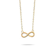 Kolié Infinity Necklace Gold - Forever Chic - Kolié