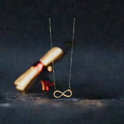 Kolié Infinity Necklace Gold - Forever Chic - Kolié