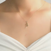 14ct Gold Initial A Pendant – Pendant Only