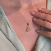 9ct Gold Bagpipe Pendant – Scottish Music Jewellery