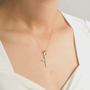 Kolié 14ct Solid Gold Cross Pendant – Pendant Only