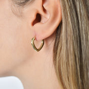 9ct Gold Hoop Earrings