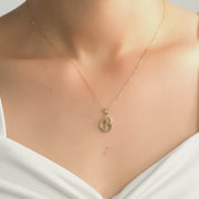 14ct Gold Initial Y Pendant – Pendant Only