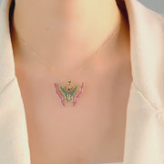 14ct Gold Butterfly Pendant - Pendant Only