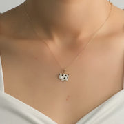 14ct Solid Gold Cow Pendant – Pendant Only