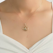 14ct Gold Aries Zodiac Pendant – Pendant Only