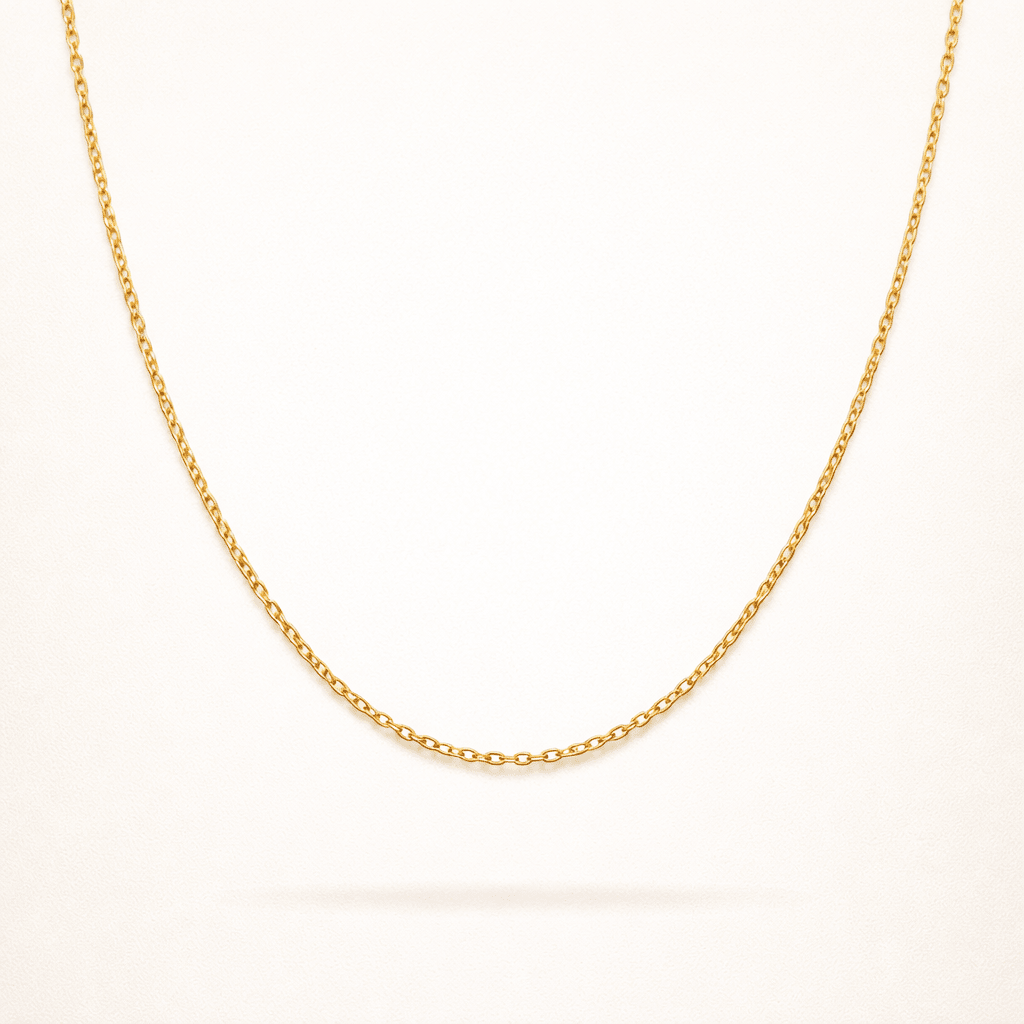 Solid Gold Chain Necklace - Kolié Fine Jewellery
