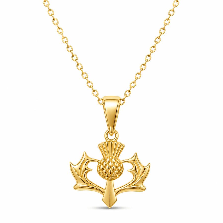 Thistle Pendant – Scottish Heritage Jewellery | Kolié - Kolié Fine Jewellery